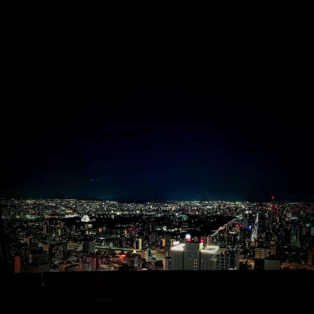 名古屋の東側の夜景を一望できます