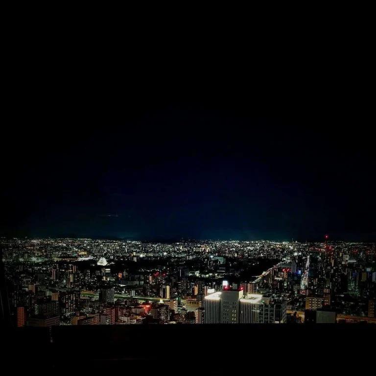 名古屋の東側の夜景を一望できます