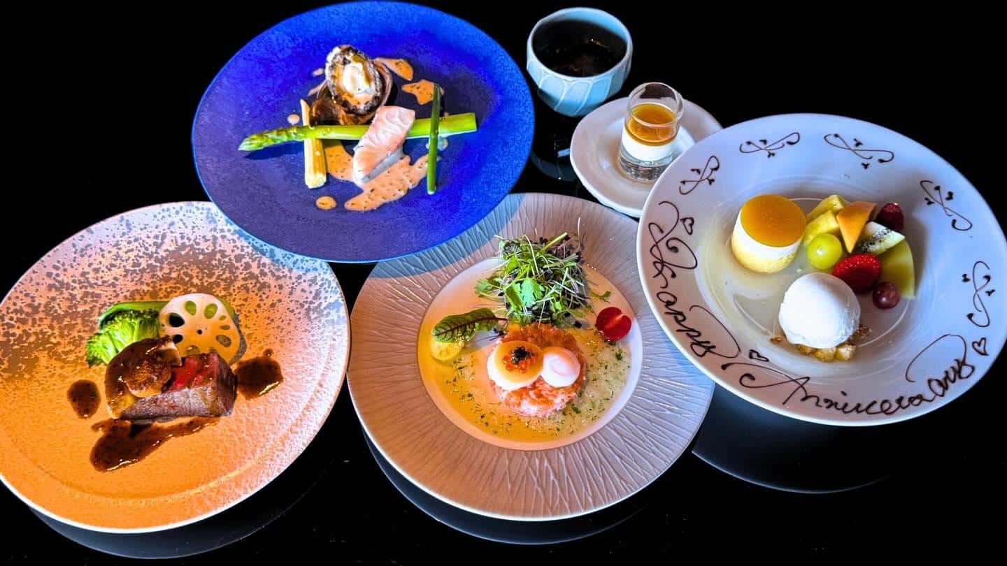 theoneandonlynagoya 名古屋で一番の夜景とディナーをお楽しみ下さい