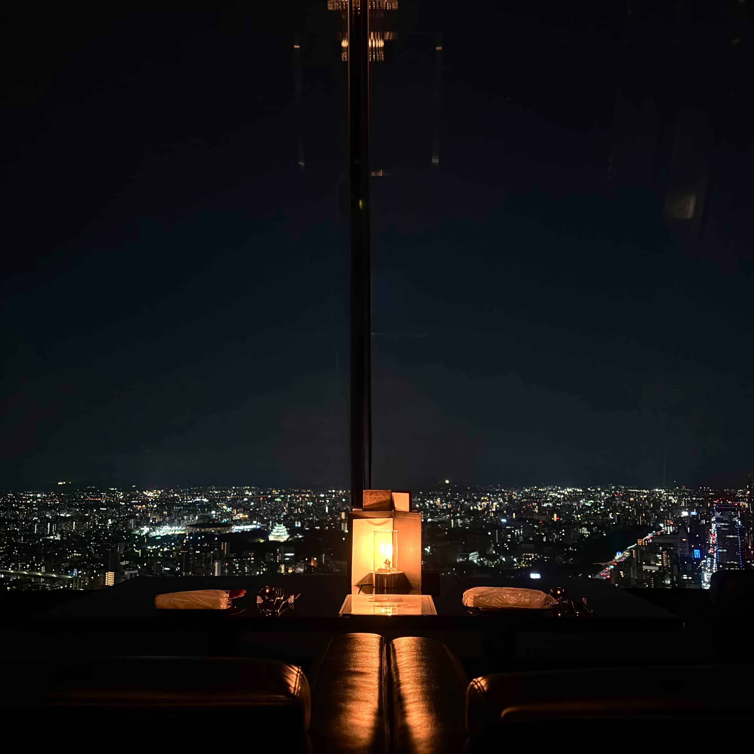 【名駅徒歩5分】地上180mの夜景と楽しむ、特別な記念日ディナー